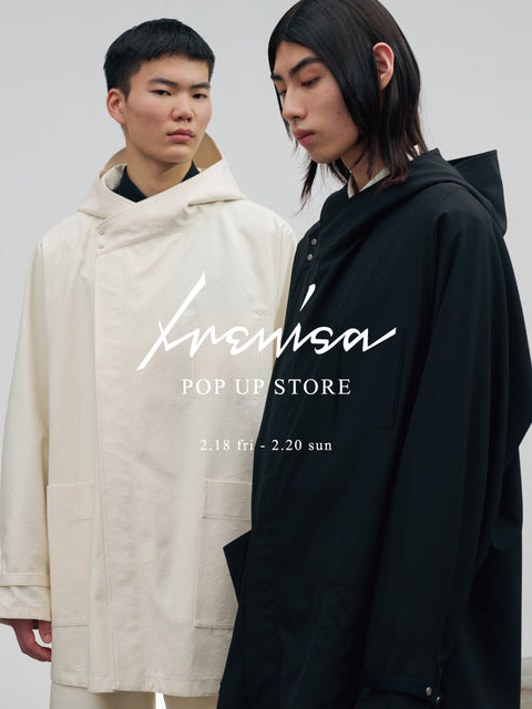 IRENISA POP UP STOREのお知らせ