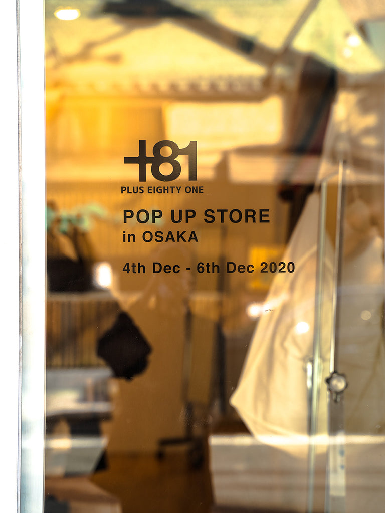POP-UP STORE in OSAKA