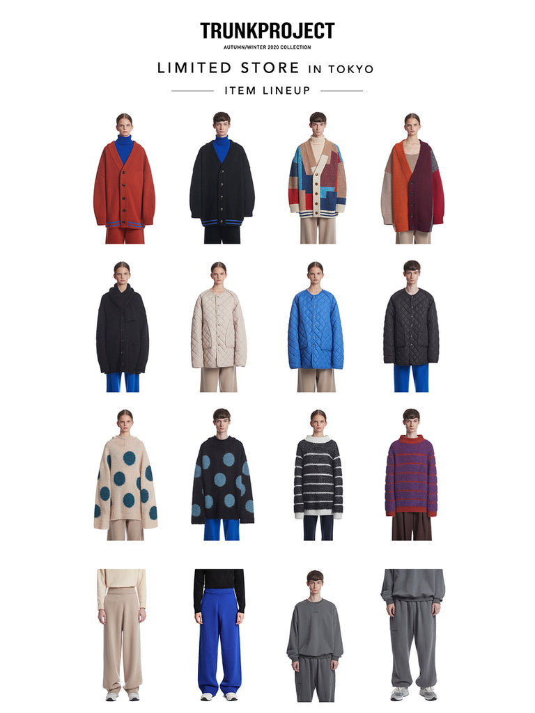[ITEM LINEUP] TRUNK PROJECT LIMITED STORE by +81