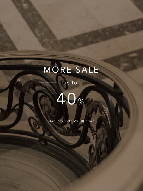 21AW MORE SALE -UP TO 40% OFF-