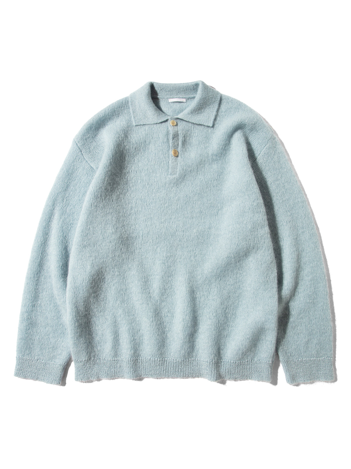 Blanc YM - Exclusive Kid Mohair Knit Polo for +81
