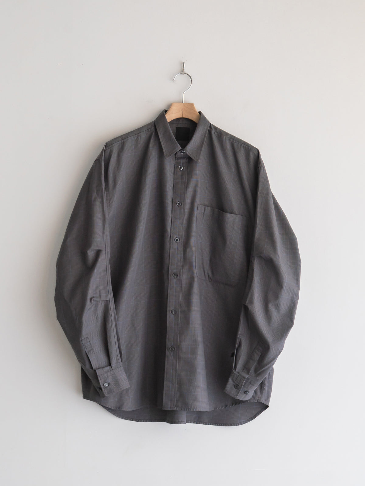 トップス 19AW CHECK REGULAR COLLAR BIG SLEEVE Graphpaper] Check Regular Collar Big Sleeve Shirt – MaW SAPPORO