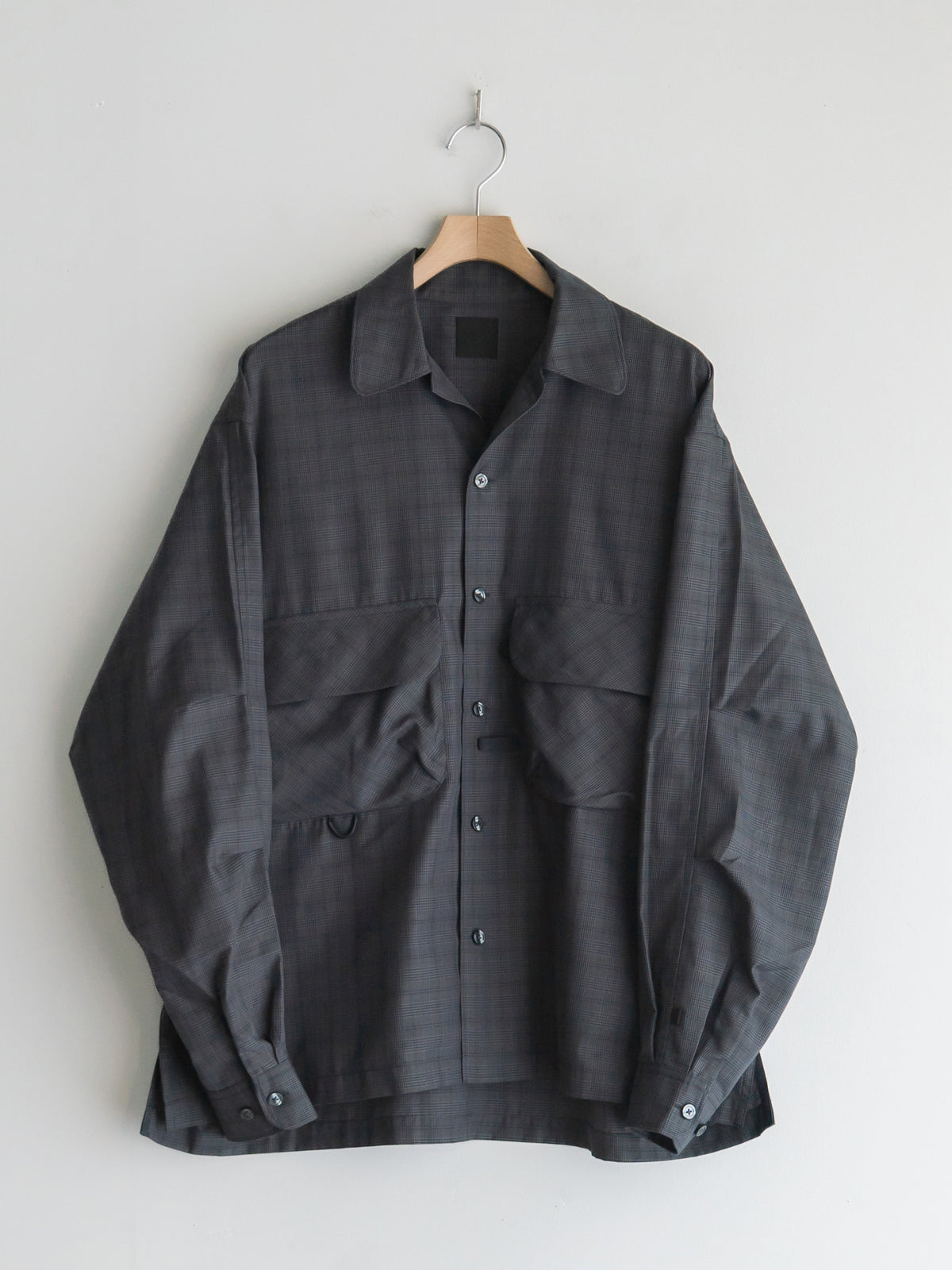 DAIWA PIER39 - TECH SPORTS OPEN COLLAR SHIRT L/S NOVA CHECK – +81