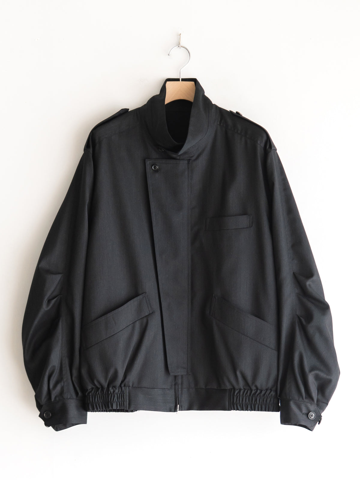 IRENISA - EPAULET ZIP-UP BLOUSON【LAST 1】 – +81