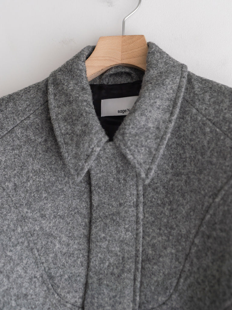 Sage NATION jiji jacket グレー Sage NATION jiji jacket グレー