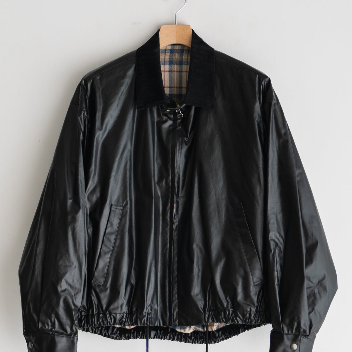 URU - COTTON POPLIN - ZIP UP BLOUSON – +81