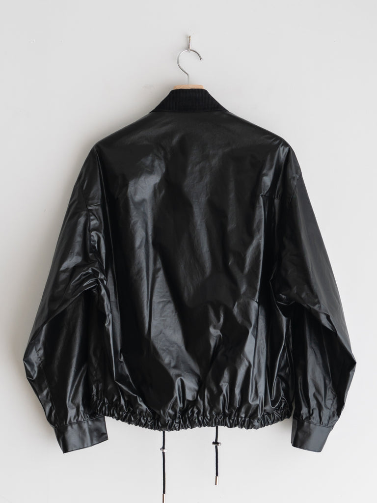 URU - COTTON POPLIN - ZIP UP BLOUSON – +81