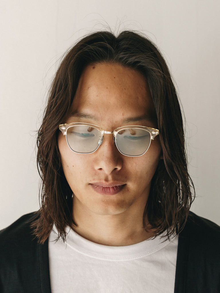 NOCHINO OPTICAL - YUGEN #5 CITRON & AMBER &CHAMPAGNE GOLD × L