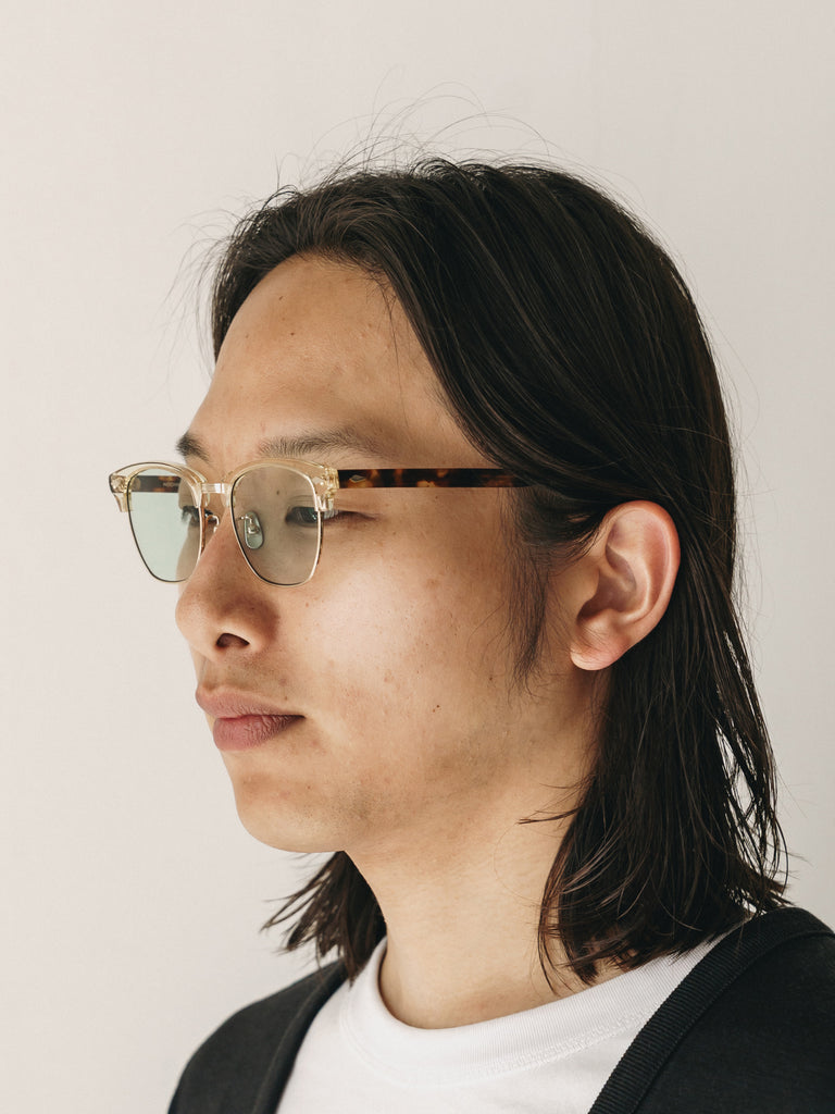 NOCHINO OPTICAL - YUGEN #5 CITRON & AMBER &CHAMPAGNE GOLD × L
