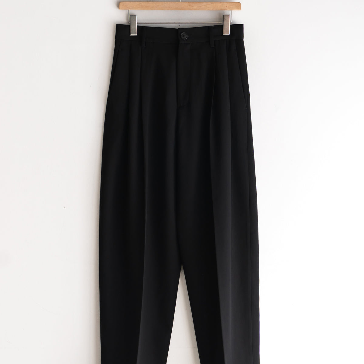 Cristaseya - DOUBLE PLEATED WIDE PANTS – +81