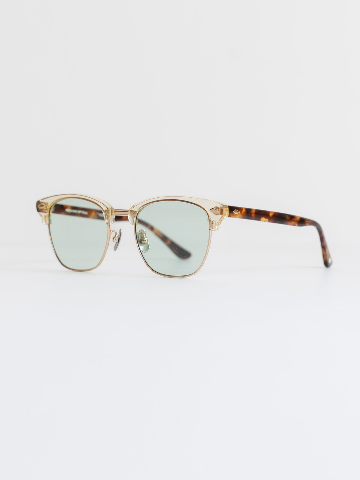 NOCHINO OPTICAL CITRON×AMBER 02 NOCHINO OPTICAL - YUGEN #5 CITRON & AMBER &CHAMPAGNE GOLD × L