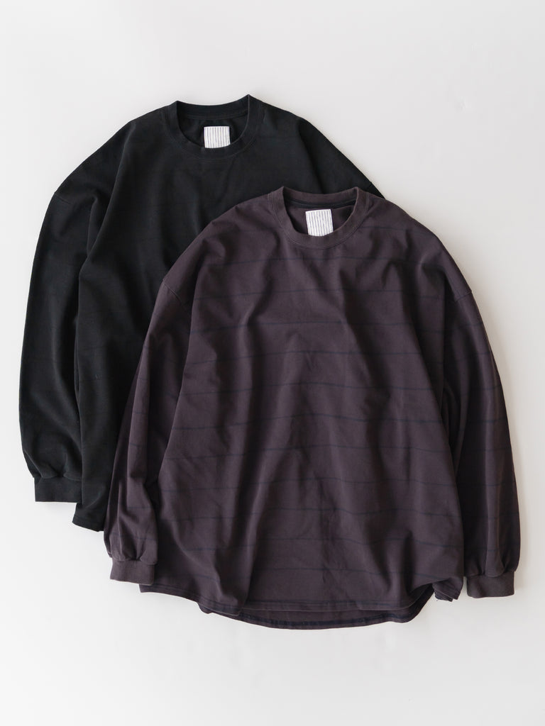 XXL YGM×SFC SUPER BIG LS TEE BLACK S.F.C(エスエフシー)SUPER BIG ROUND LS TEE (SFCFW23CS10