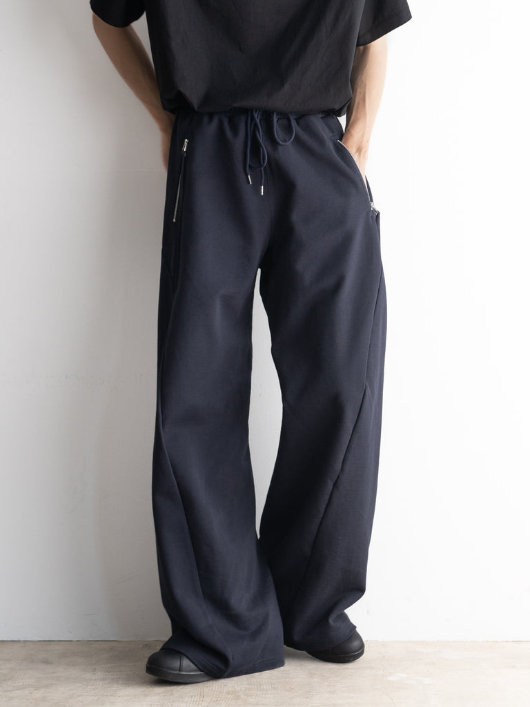 3D TWISTED LOUNGE WIDE PANTS plus81