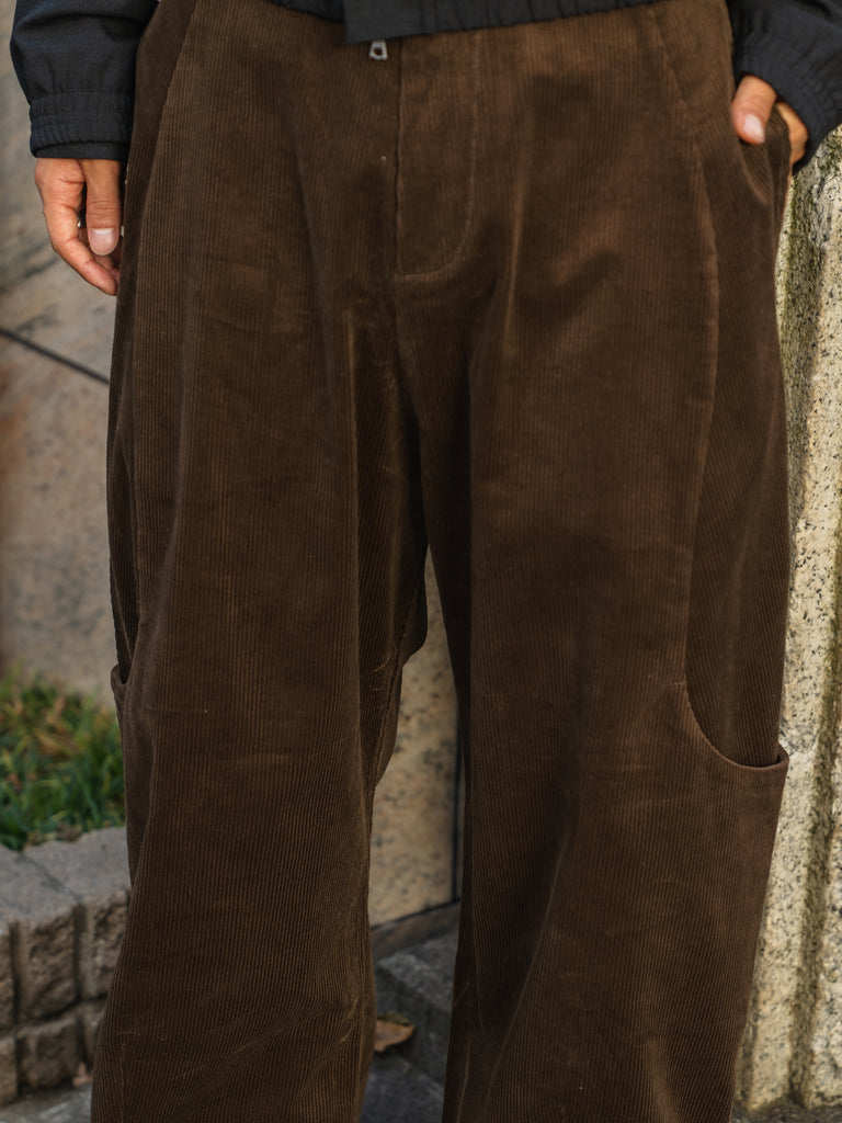パンツ sagenation malay trouser SAGE NATION Navy & Brown Malay Trousers SAGE NATION