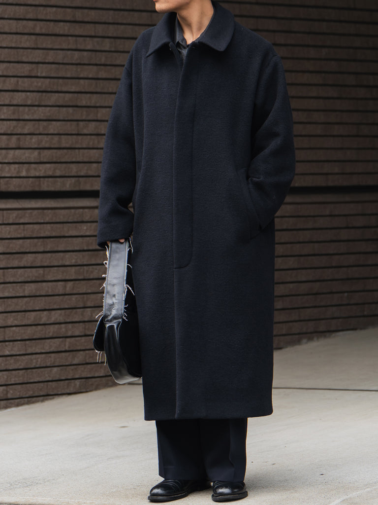 Cristaseya クリスタセヤ 名作 ロングコート 希少 XLサイズ Cristaseya / WOOL LONG COAT | THE LIBRARY（ザ ライブラリー