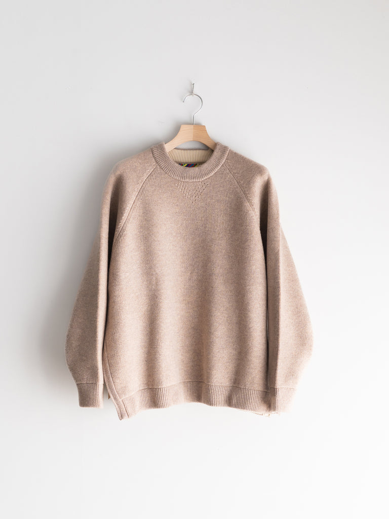 LAST 1】VENTILATION KNITTED CREW – +81
