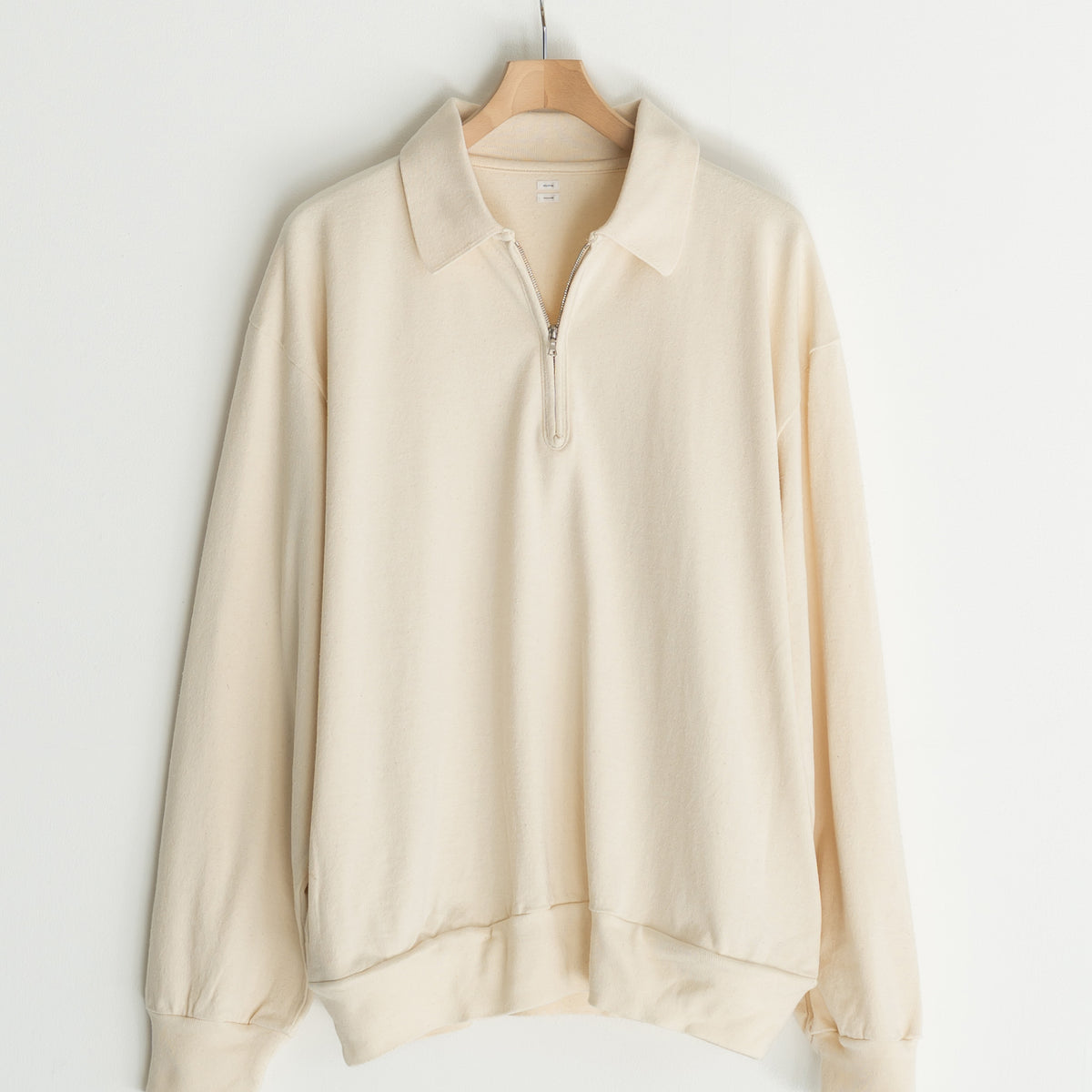 blurhms - Co/Silk Nep Harf-Zip P/O – +81