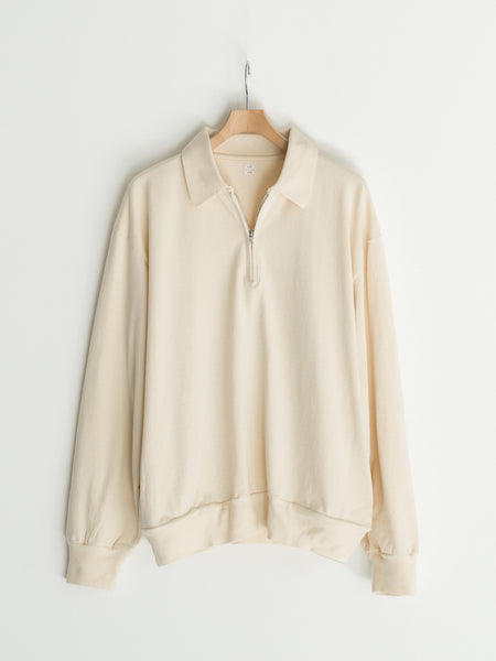 blurhms - Co/Silk Nep Harf-Zip P/O – +81