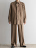 【LAST 1】ORNAMENTAL FLY FRONT SHIRT