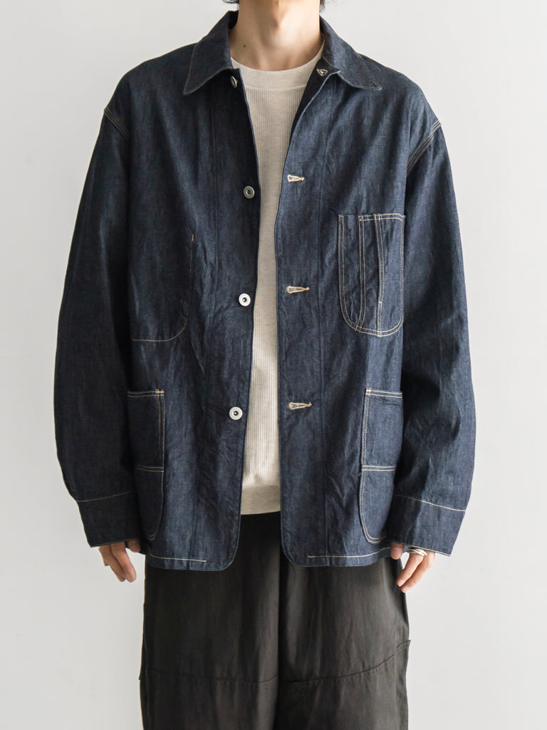 【夏目】blurhms ROOTSTOCK 12.9ozデニムカバーオール 夏目様専用】blurhms ROOTSTOCK 12.9ozデニムカバーオール