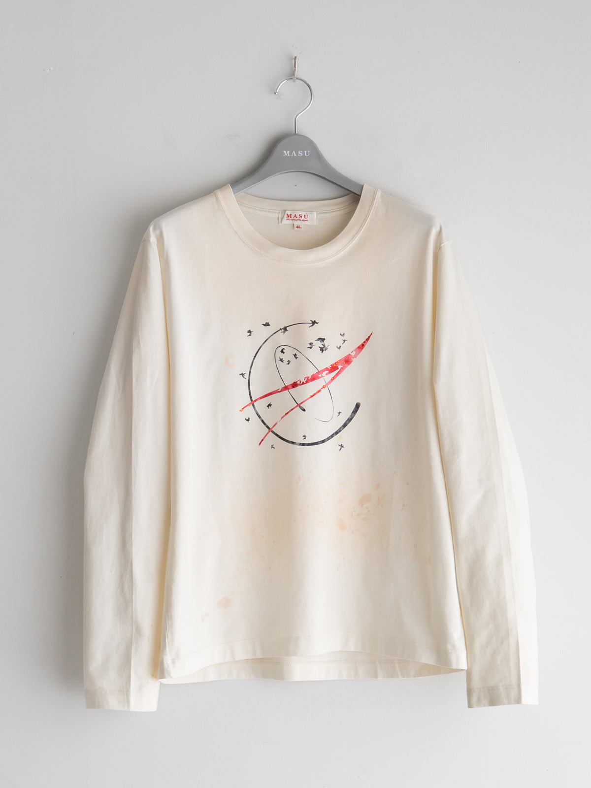 MASU 25AW WASTED VICK LONG SLEVE T-SHIRT MASU FW25 WASTED VICK