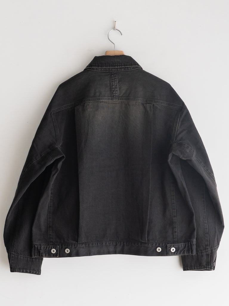 10.19 Sun. 20:00- IN STOCK】NTN - BETA ZIP UP DENIM BLOUSON