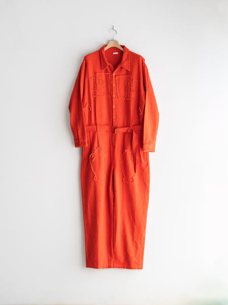 【LAST 1】WOOL FRANNEL DRAPE 2-TUCK STRAIGHT SLACKS