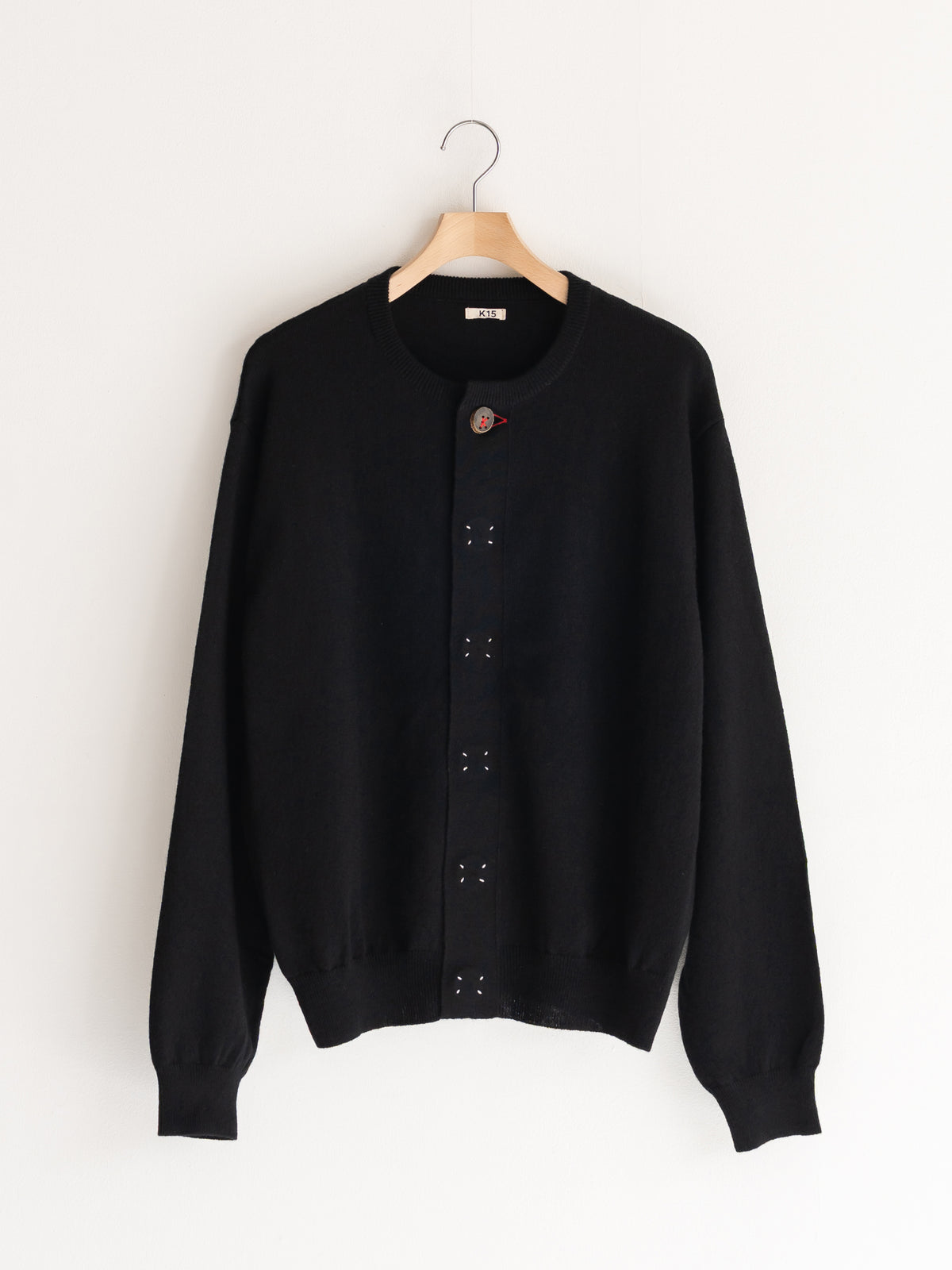 KHOKI - Wool knit cardigan – +81