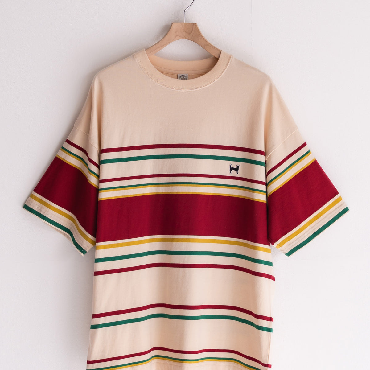 The DUFFER N NEPHEWS - MULTI BORDER T-SHIRT – +81