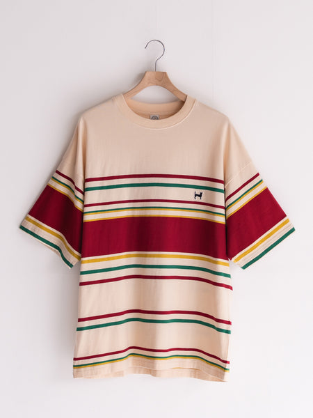 The DUFFER N NEPHEWS - MULTI BORDER T-SHIRT – +81