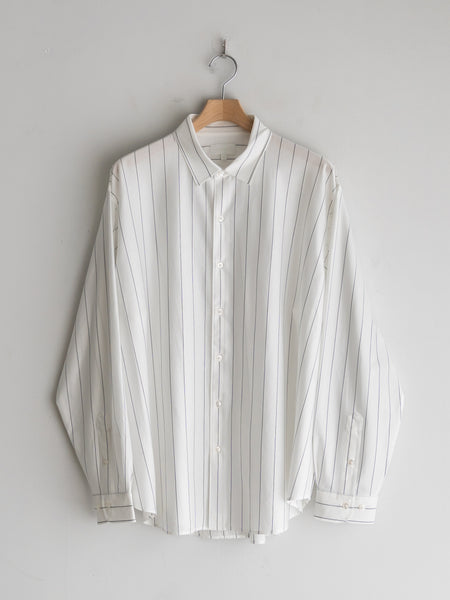 KANEMASA PHIL. - 46G Stripe Atmosphere Shirt – +81