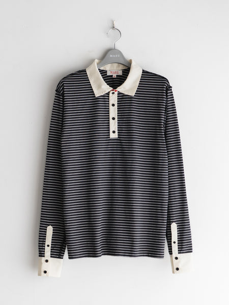 MASU - OPPOSITE STRIPE PULLOVER SHIRT – +81