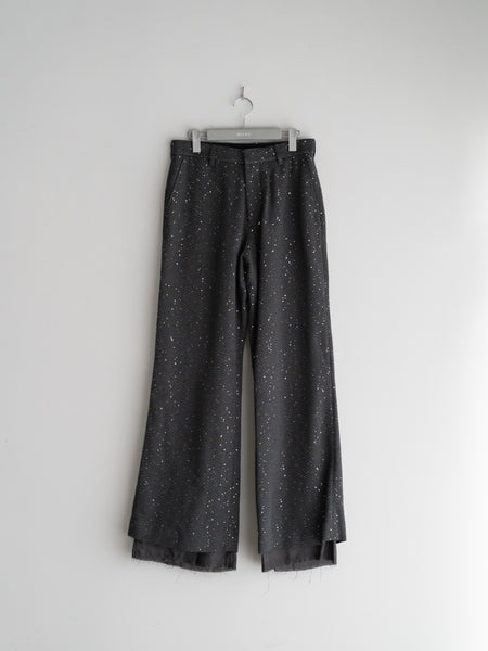 MASU 25SS SPARKLING FLARE TROUSERS MASU(エムエーエスユー)の