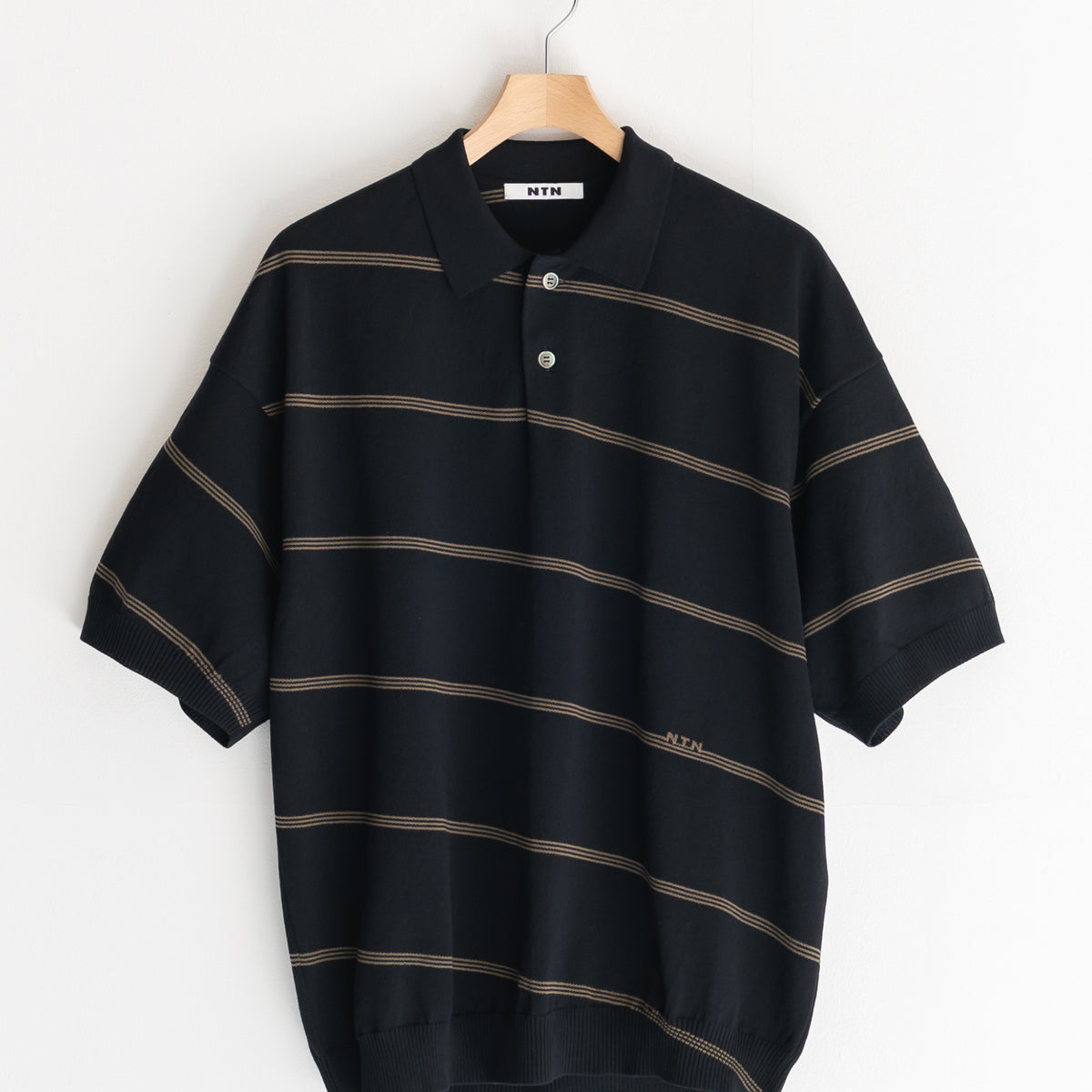 NTN - ANGLE BORDER KNIT POLO – +81