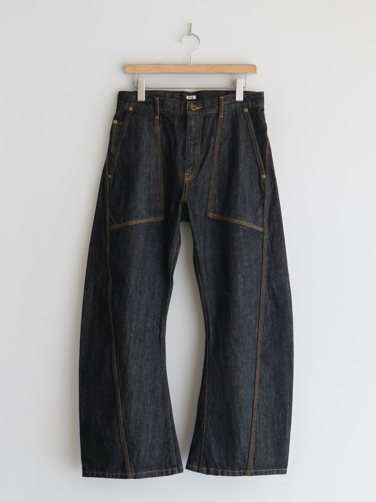 KHOKI 24ss 3D CUT PANTS 3D cutting denim pants | KHOKI