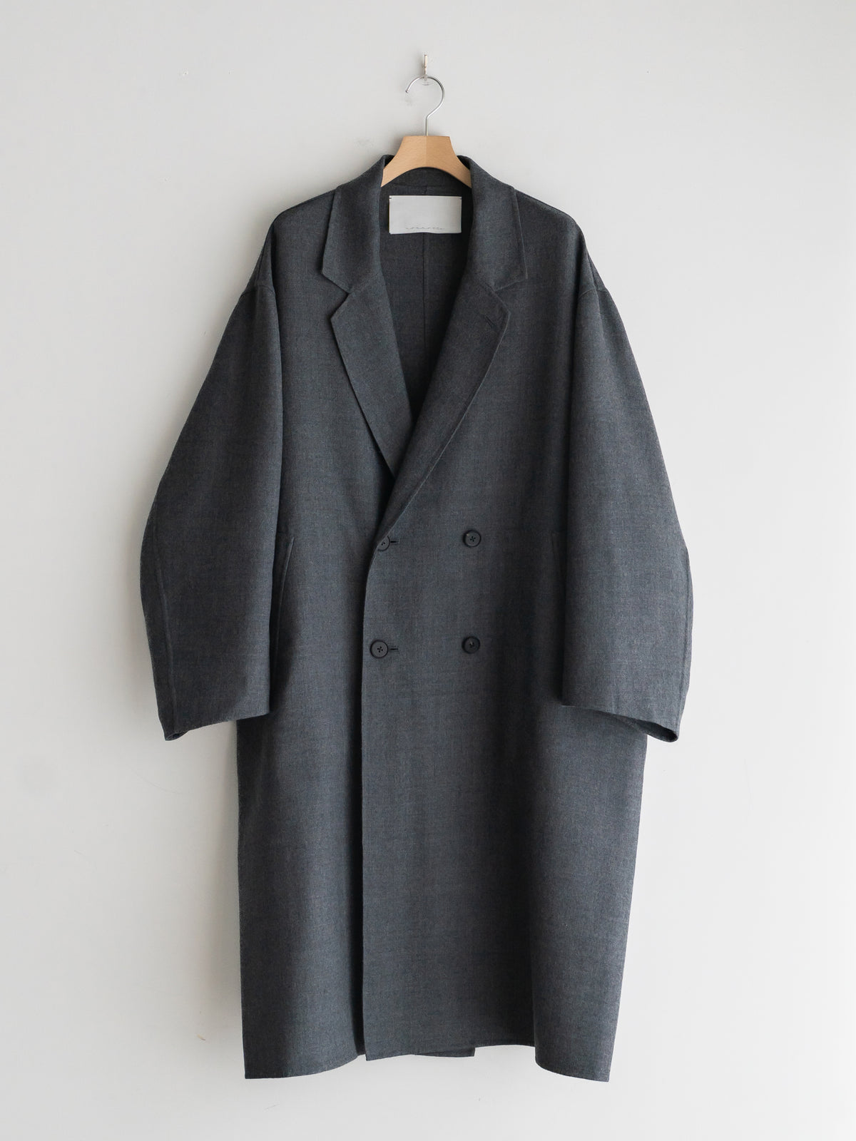 ジャケット・アウター nonnotte 25AW DRAPING GOWN OVERCOAT nonnotte - Draping Gown Overcoat【LAST 1】 – +81