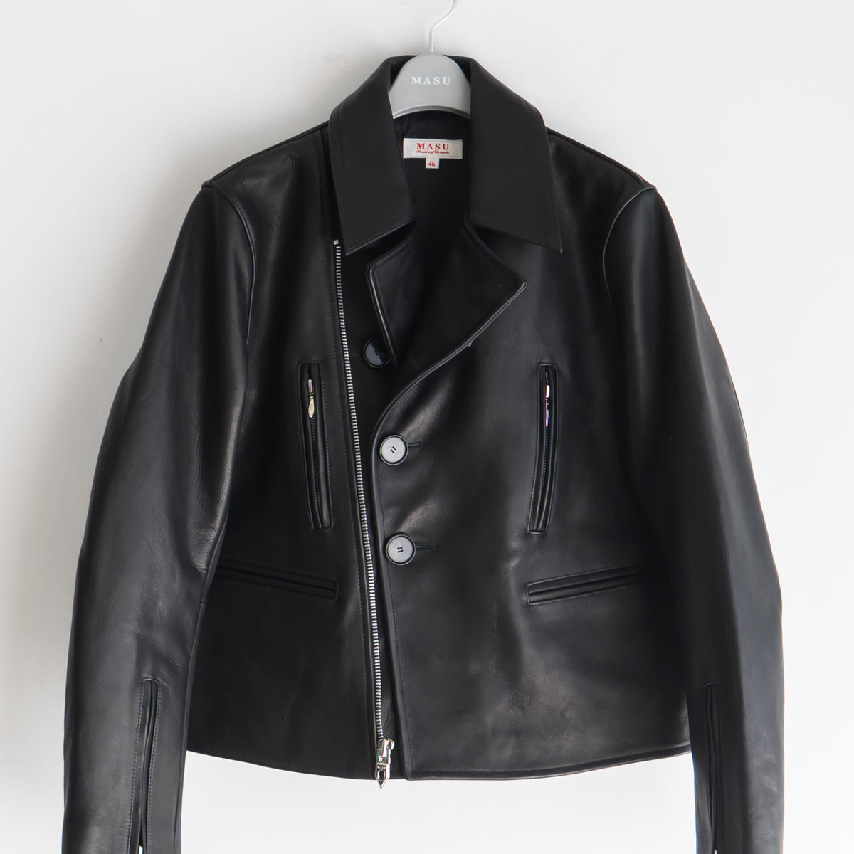 ジャケット・アウター MASU SEPARATE SHEER BIKER JACKET MASU SEPARATE SHEER BIKER JACKET