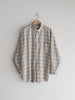 【LAST 1】SUPIMA WOOL CHECK 90s FIT BUTTON DOWN SHIRT