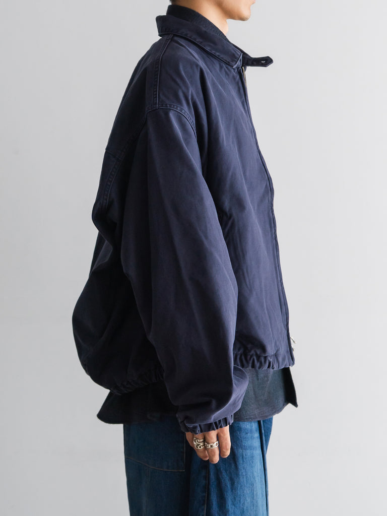 か*に様 URU COTTON COTTON POPLIN ZIP UP BLO URU ZIP UP BLOUSON』 – COLDBECK ONLINE
