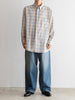 【LAST 1】SUPIMA WOOL CHECK 90s FIT BUTTON DOWN SHIRT