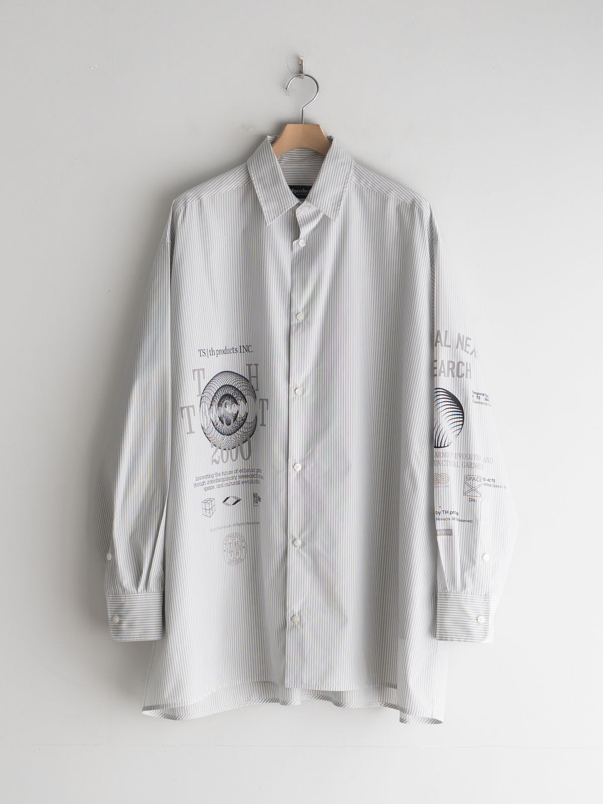 th products - Graphic Print Oversized Shirt – +81
