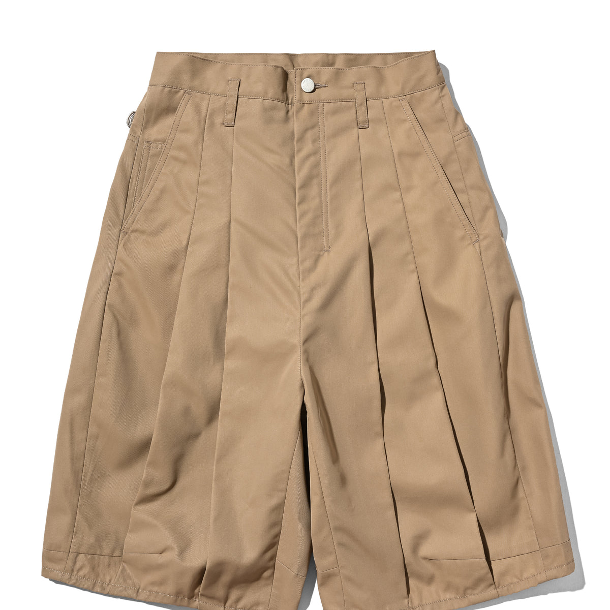 SHINYAKOZUKA +81別注 BAGGY SHORTS beige SHINYAKOZUKA - Exclusive BAGGY SHORTS TCギャバジン – +81