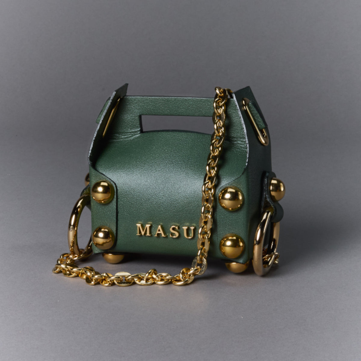 MASU - LEATHER CAKE BAG PETIT – +81