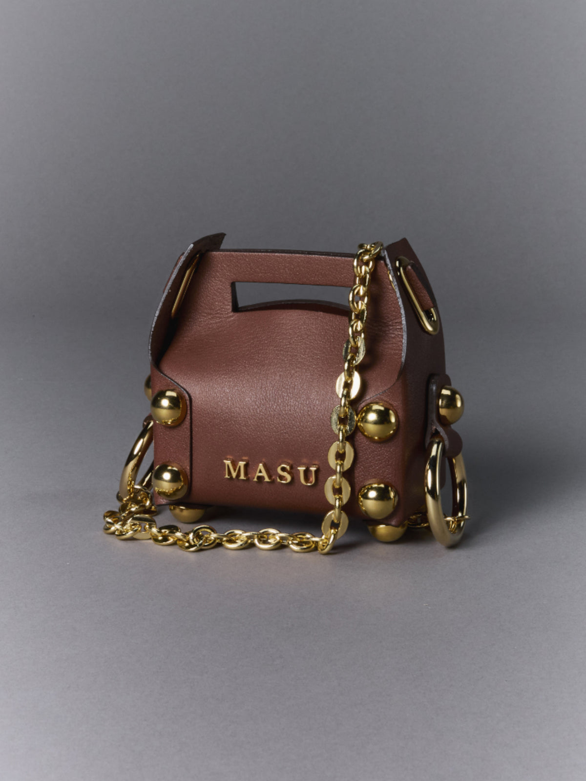 MASU - LEATHER CAKE BAG PETIT – +81