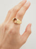 WEISS NUANCE OVAL RING GOLD 2